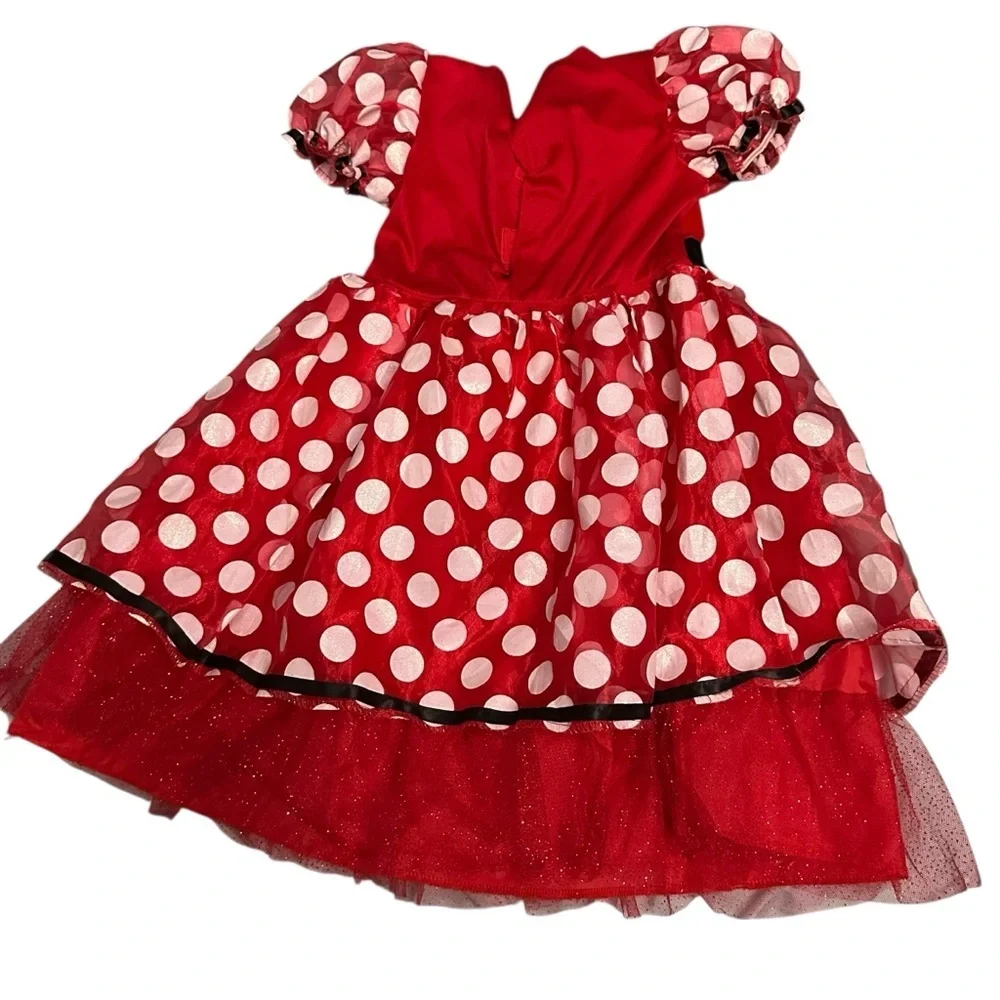 Disney Red and White Polka Dot Costume Dress - Picture 2 of 2
